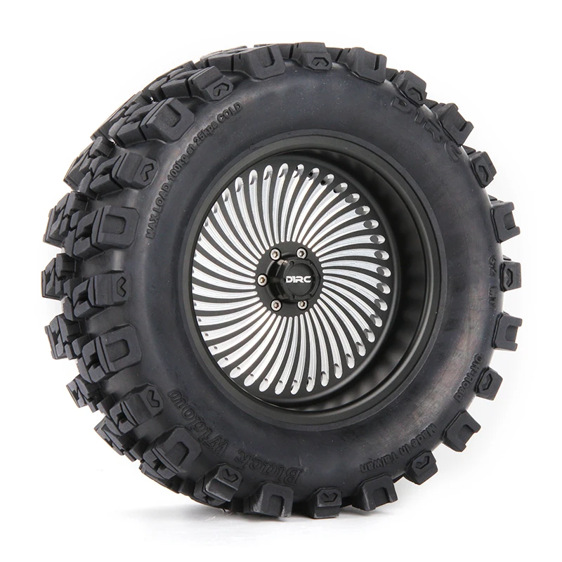 4 шт. D1RC 1/8 Super Grip RC CRAWLER 3 2 дюймов толстые колеса шины с губкой для rc crawler и 1/10 Axis