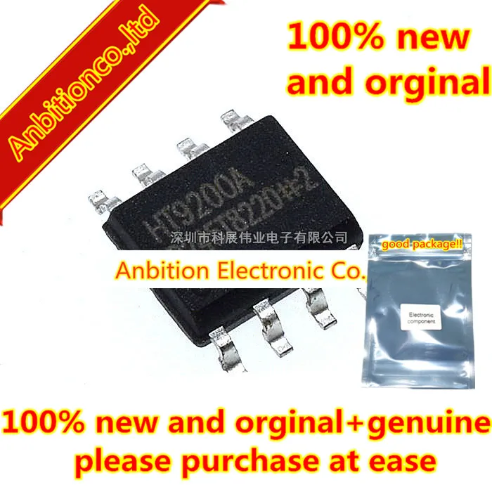 100 unidades, 100% nuevo y original, env&iacute;o gratis, HT9200, HT9200A, DTMF, generadores SOP-8 en stock-0