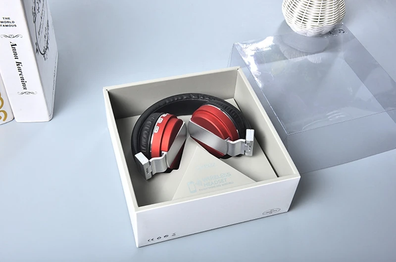 Наушники с шумоподавлением, складная гарнитура, Bluetooth 4,1, наушники с поддержкой TF карт