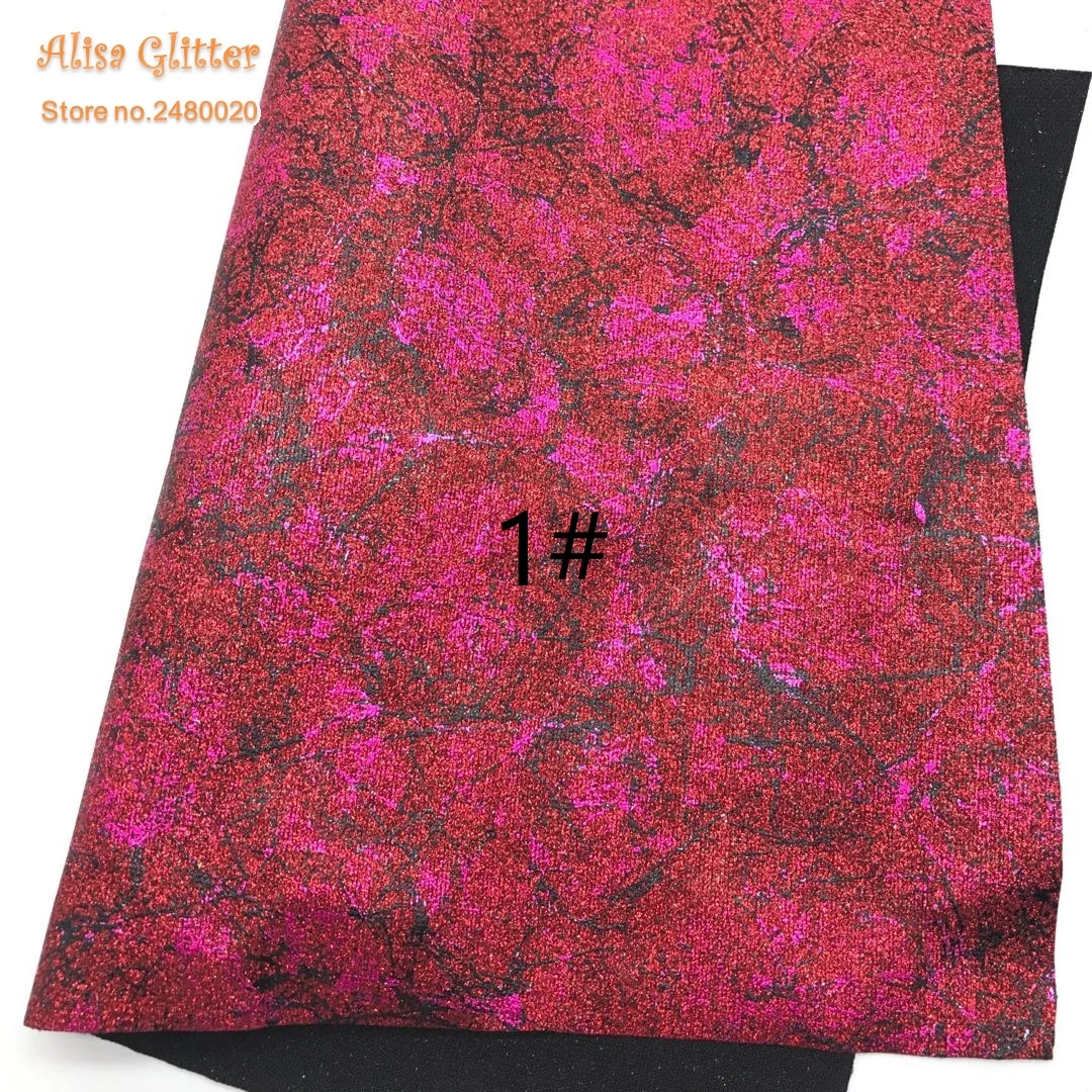 1 1 шт. A4 Размер 21X29 см от бренда Alisa, блеск Cuero Sintetico Синтетическая кожа Искусственная кожа кружево и сердца для плетения браслетов, K81C - Цвет: 1
