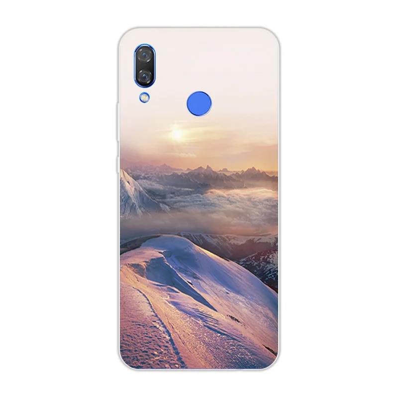 Силиконовый чехол для Huawei nova 3 прозрачный телефона 6 дюйма ультратонкие мягкие