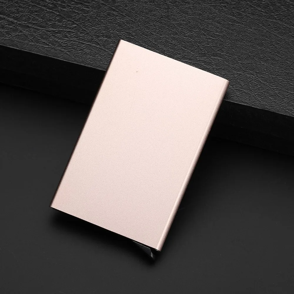 ID кредитной карты держатель Porte Carte thintop бренд Алюминиевый металлический Кошельки Карманный чехол банка Для женщин Для мужчин кредитница pashouder