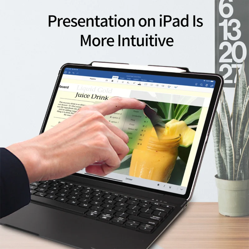 Dux Ducis Bluetooth беспроводной клавиатура чехол для Apple Ipad Pro 12,9 Смарт флип чехол для Ipad Pro 12,9 чехол