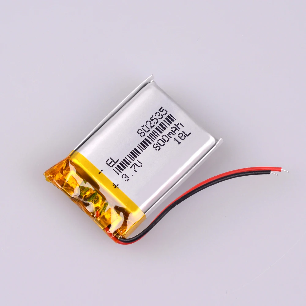802535 3 7 V 800mAh 082535 литий полимерный ионный аккумулятор для Mp3 MP4 MP5 GPS PSP mobile bluetooth|Перезаряжаемые батареи| |