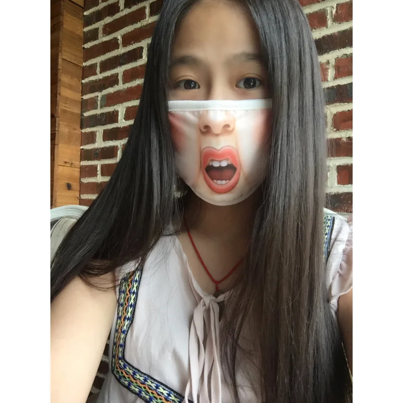 Новые чудная маска Забавные Свинья Рот пародия выражение рот маски Chic теплая