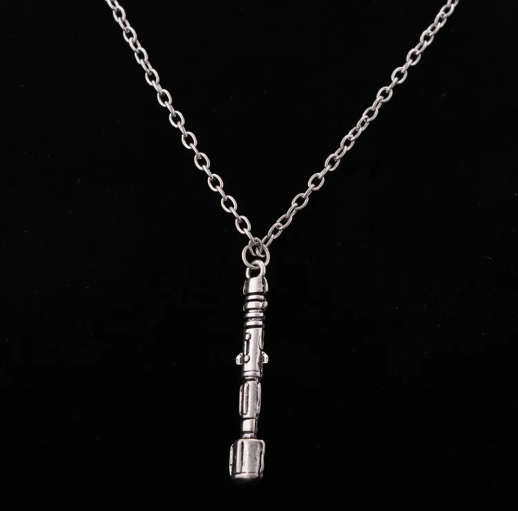 2015 New Arrival Doctor Who Sonic Screwdrive Pendant Necklace12cs/lot Movie Jewelry High Quality | Украшения и аксессуары