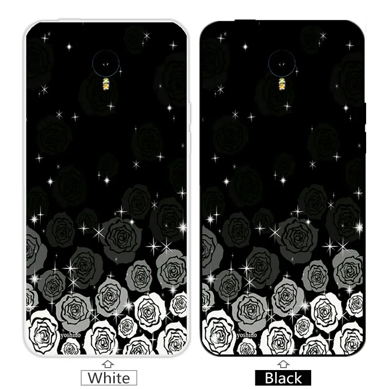 Мягкий силиконовый чехол для телефона Meizu M1 Note Ультратонкий чехол-накладка Marbles