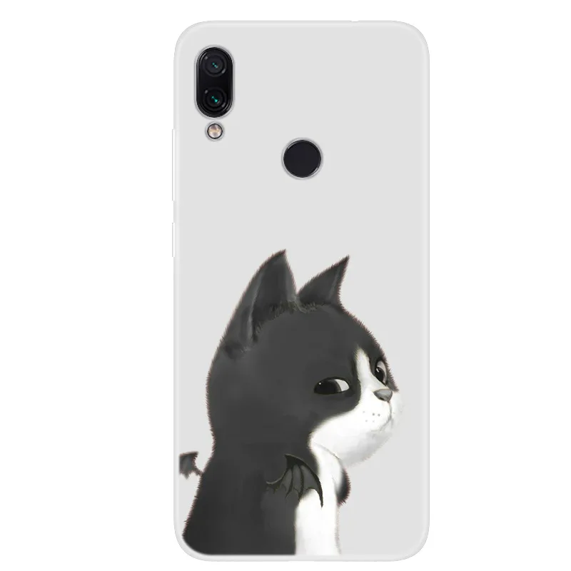 Модный милый чехол для телефона с мультяшными животными Xiaomi Redmi 7 рисунком мягкий