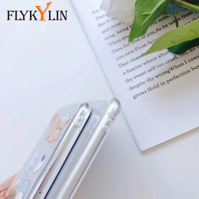 FLYKYLIN милый вельш корги пемброк Шиба ину животное собака Мягкий силиконовый чехол