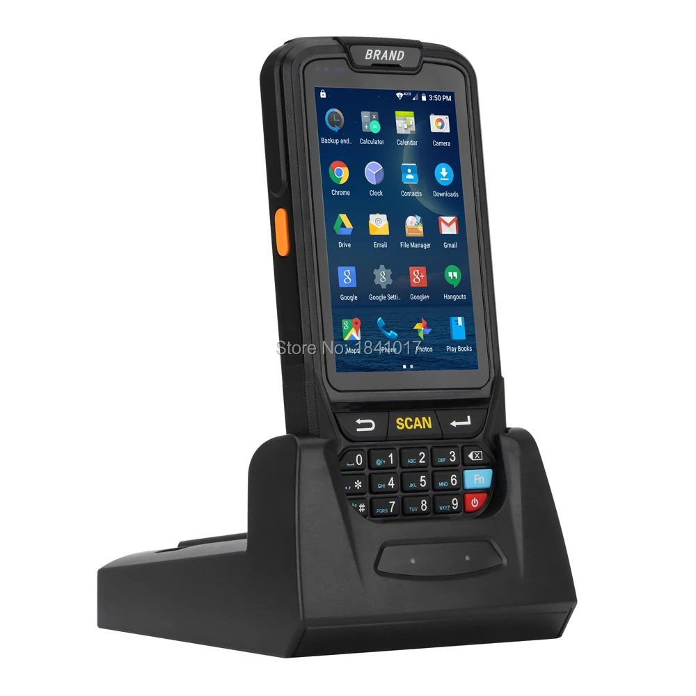 PDA сканер штрих-кода 1D 2D Bluetooth Android Ручной терминал прочный беспроводной мобильный