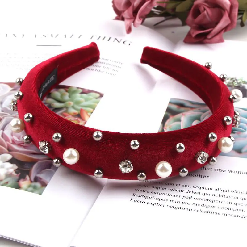 1 шт. новая Толстая губчатая повязка на голову женские бархатные повязки