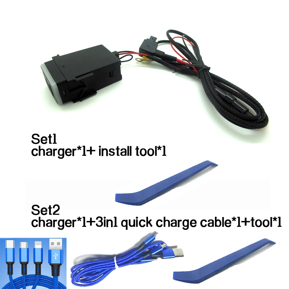 CHELINK 12 В QC3.0 автомобильное зарядное устройство 3USB светодиодный вольтметр адаптер питания с цифровым дисплеем напряжения для Nissan