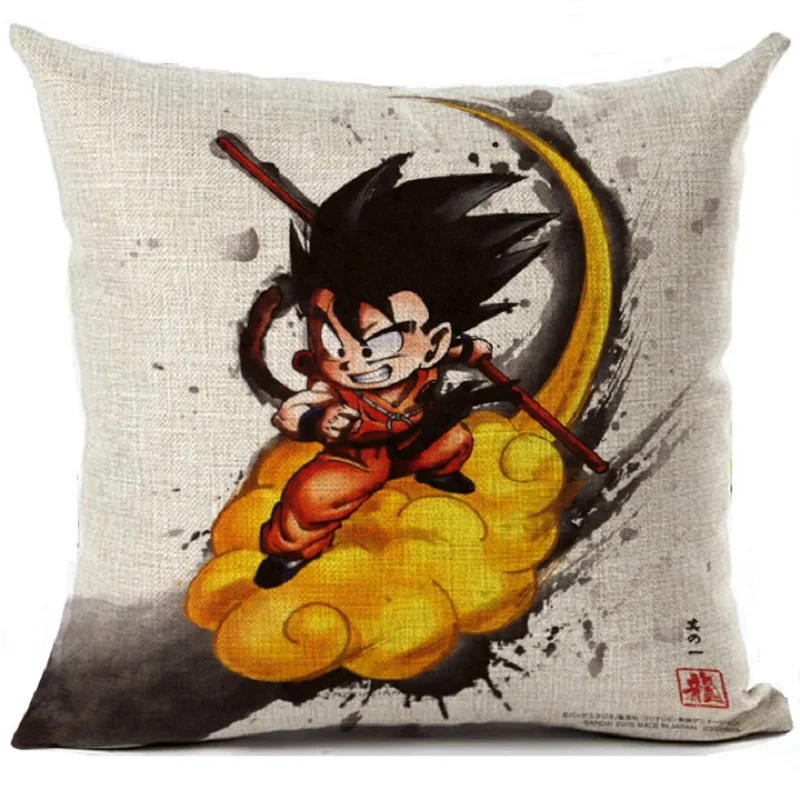 Чехол для подушки Dragon Ball Z GoKu чехол для подушки постельные принадлежности на заказ наволочки дом украшения автомобиля дивана наволочка almofada подарок