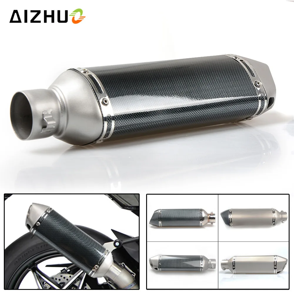 36-51MM Motorcycle Exhaust Muffle Pipe Stainless Steel FOR HONDA MSX 125 CBR250R CBR125R ST 1300 NC700 NC750 CB1100 | Автомобили и