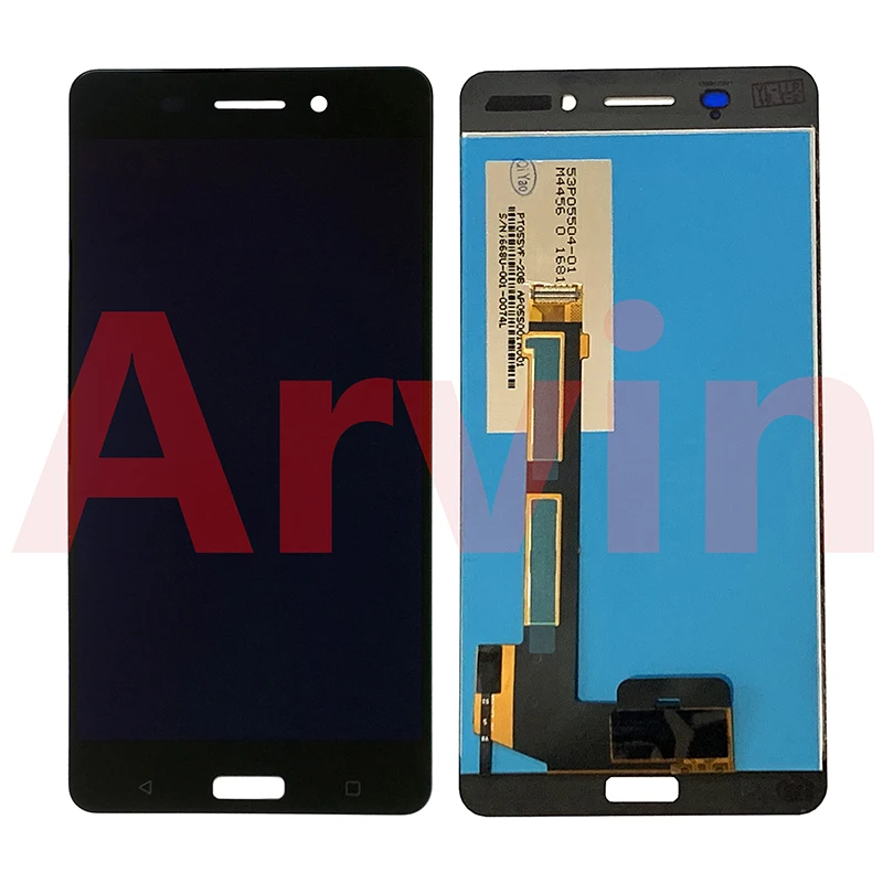 ЖК дисплей и дигитайзер сенсорного экрана в сборе для Nokia 6 TA 1000 1003 1021 1025 1033