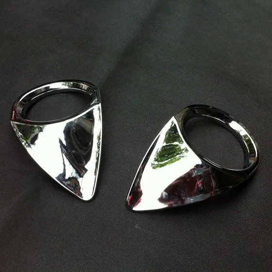 

Front Fog Light Cover Trim For Peugeot 301 2014 2015 2pcs/set Car Accessories ABS Chromed Sticker