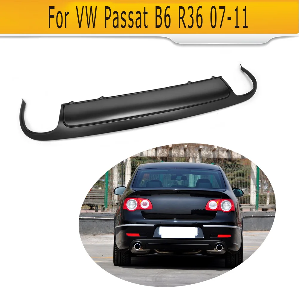 FRP Автомобильный задний бампер диффузор для VW Passat B6 R36 2007-2011
