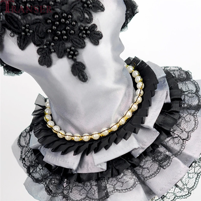 Женское платье-пачка с жемчугом черное кружевное платье в готическом стиле | Дом