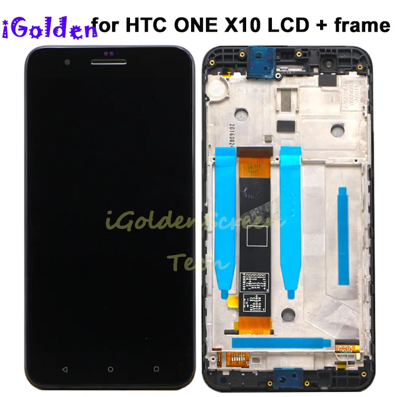 1920x1080 Для HTC ONE X10 ЖК-дисплей Сенсорный экран Ассамблея 5,5 "Запасные части + Бесплатная доставка E66.