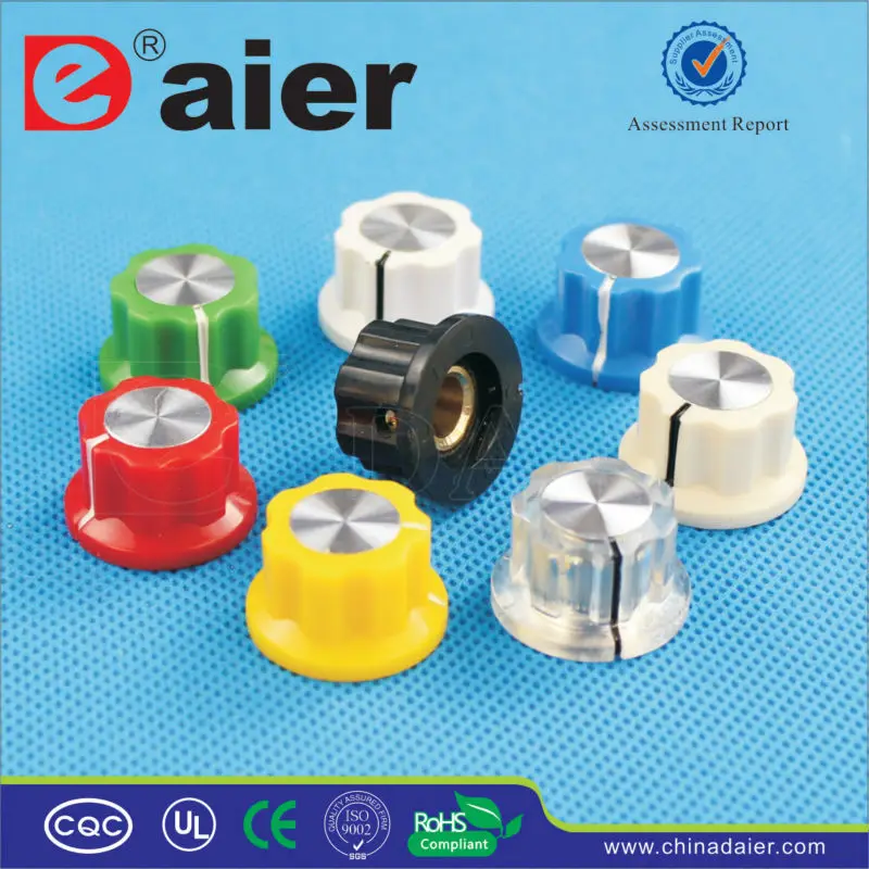 

MF-A01P MF-A01P Colorful Guitar Fluted Plastic Knob Knob Volume