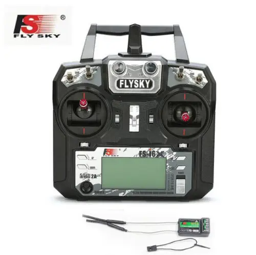 Flysky FS i6X 10CH 2 4 GHz AFHDS 2A Радиоуправляемый передатчик с зеркальным ресивером для