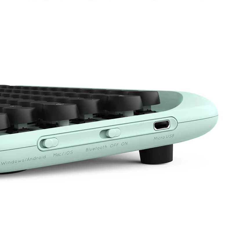 Xiaomi механические Bluetooth 79Key светодиодная подсветка клавиатуры порты usb для