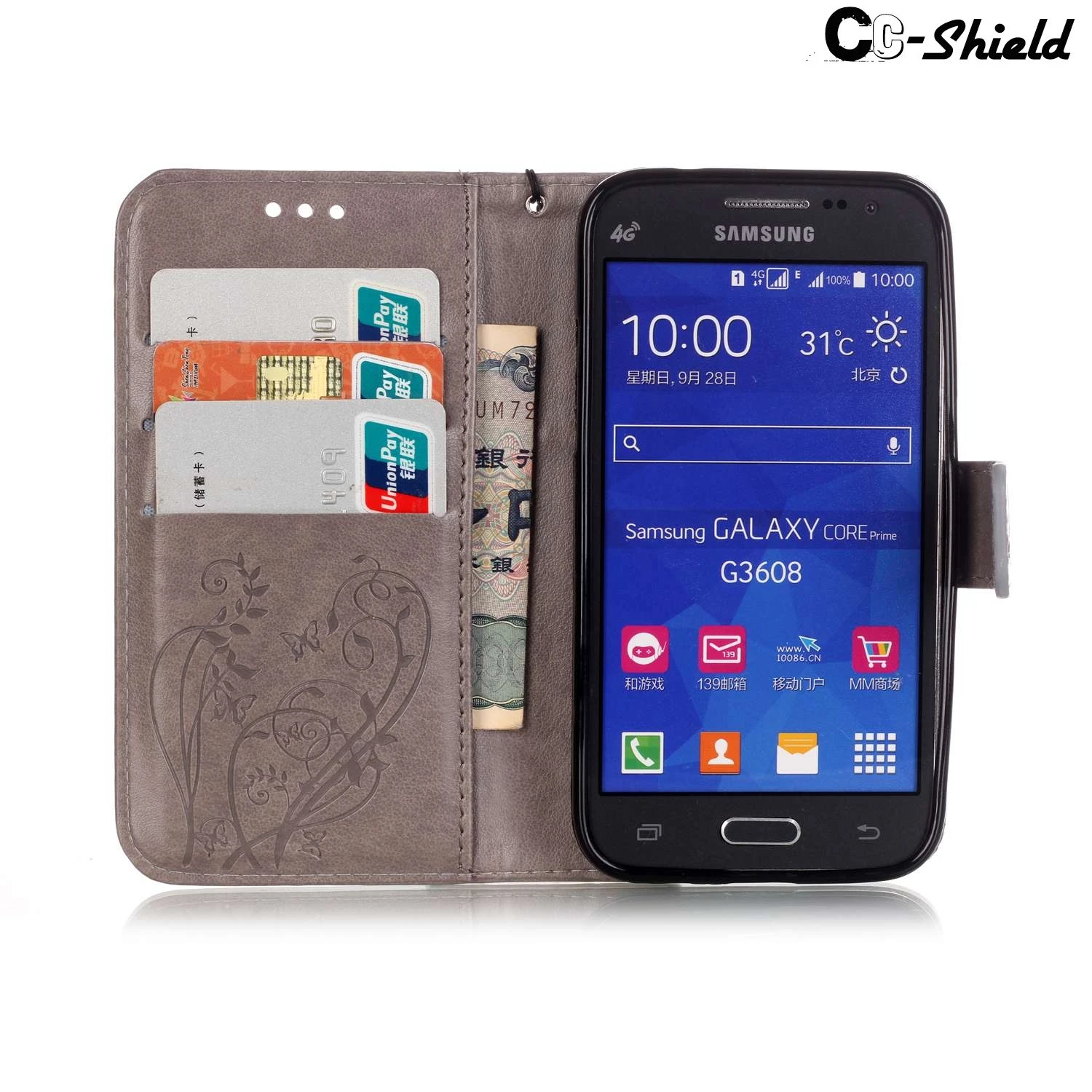 Флип чехол для Samsung Galaxy Core Prime G361 G361F G360H/DS SM G360F G360H силиконовый телефона|case for samsung