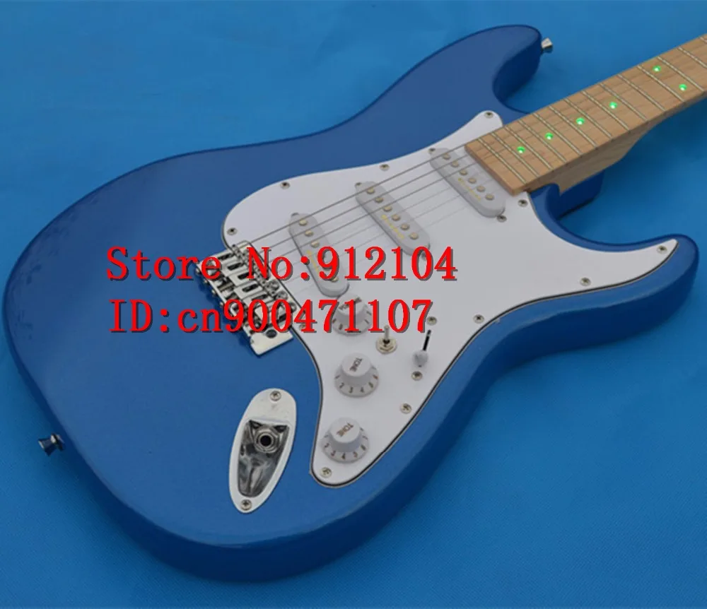 

new Big John single wave electric guitar with maple fingerboard with light single wave guitar free shipping F-1349 1350