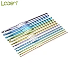 12 шт.компл., Разноцветные алюминиевые спицы, крючки для вязания крючком, набор, чехол, пряжа, набор для рукоделия, 2,25 мм-8 мм, мама, бабушка в подарок