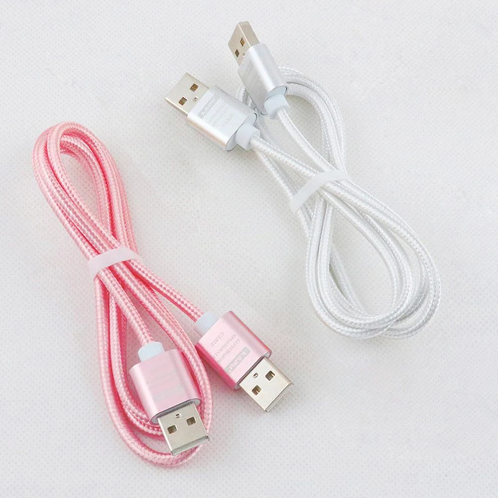 Нейлоновый Плетеный Удлинительный Кабель USB 2 0 для радиатора жесткого диска
