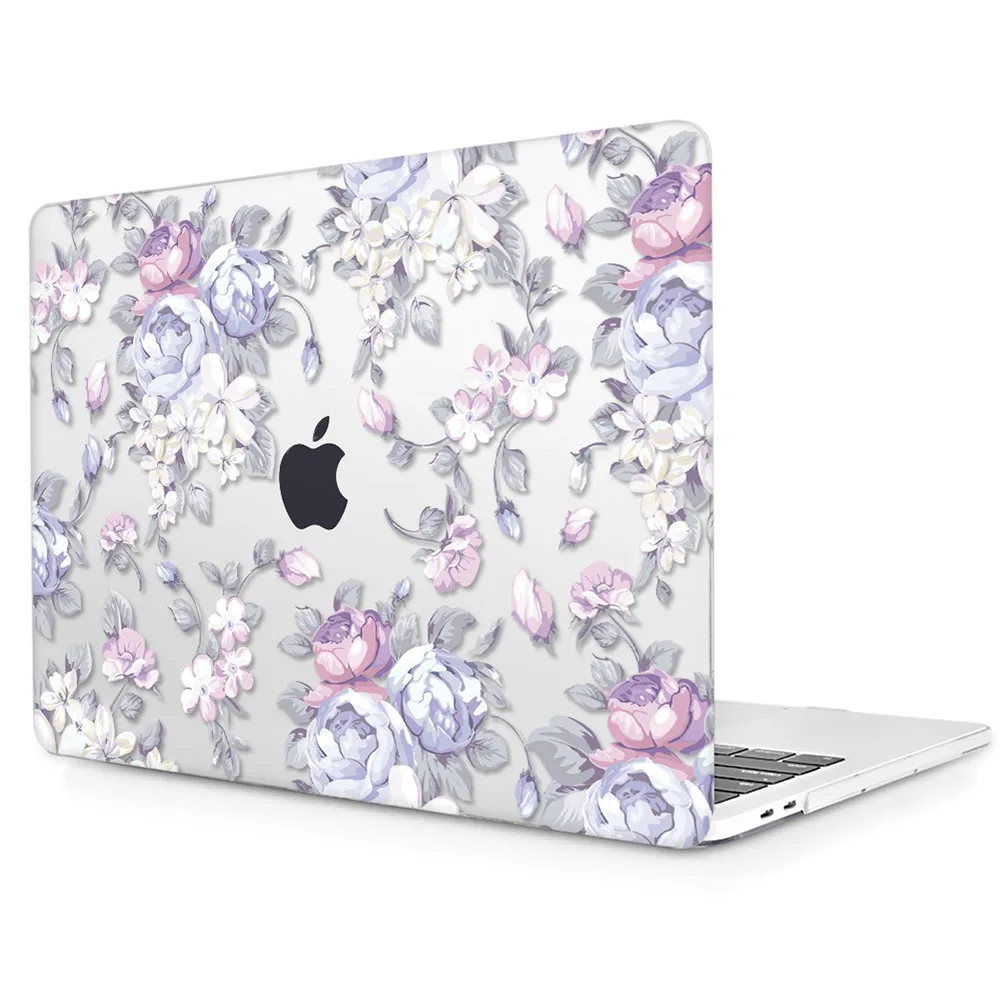 Чехол-накладка для MacBook Pro 13 15 дюймов с сенсорной панелью ///, жесткий защитный чехол для ноутбука Air 13," A1466 A1392 - Цвет: J087