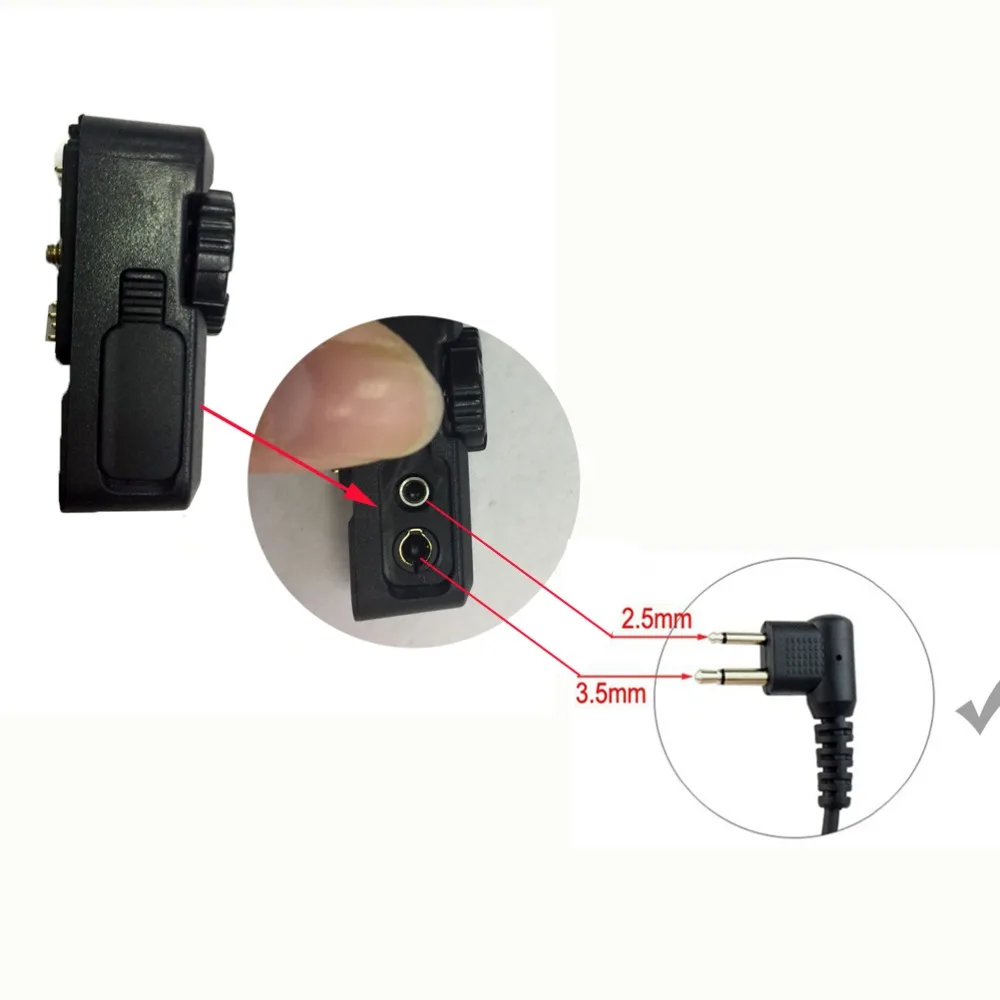 Аудиоадаптер для наушников HYT PD700 PD780 PD780G двухсторонняя радиостанция передача на