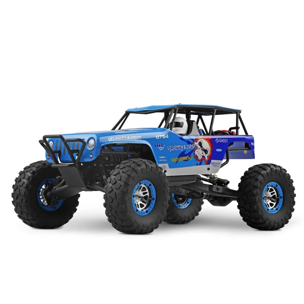Wltoys 10428-A 1/10 2.4G 4WD Electric Rock Climbing Crawler RC car Desert Truck Off-Road Buggy Brushed Vehicle RTR | Игрушки и хобби