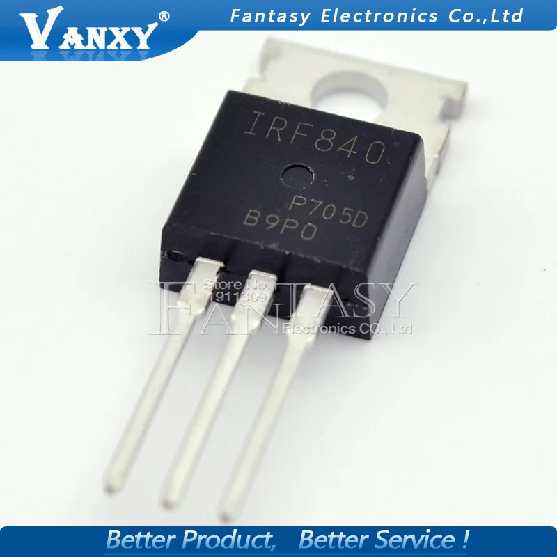 10 шт. IRF840 TO-220 IRF840PBF TO220 новый и оригинальный IC | Электронные компоненты