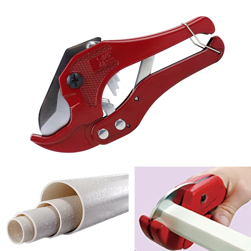 42 мм пластиковая труба Сантехнический инструмент PE PVC PPR Алюминиевые ножницы нож