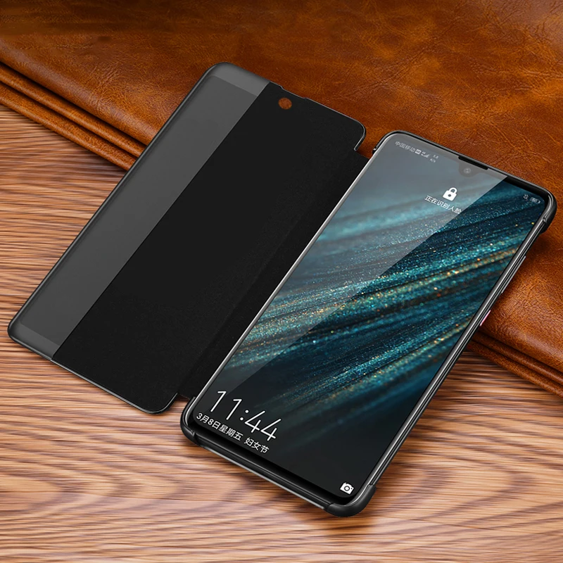 Оригинальный чехол XOOMZ из натуральной кожи с рисунком страуса для Huawei P20/ P20 Pro Smart