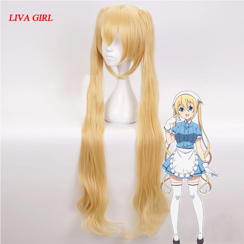 Парик для косплея LIVA GIRL термостойкий синтетический парик S Kaho Hinata hiкорий Kanzaki Mafuyu