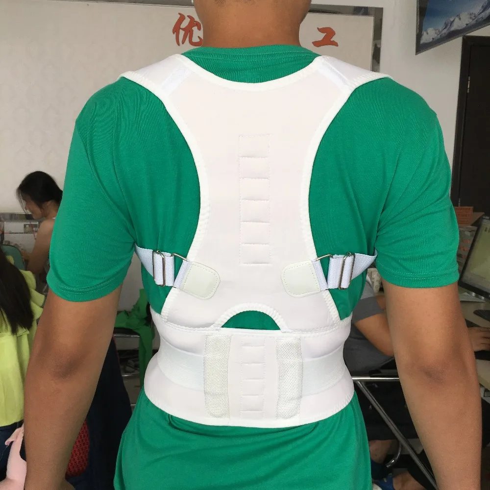 

Magnetic Corset Back Posture Corrector Brace Back Shoulder Support Posture Correction Belt for Men Women Students