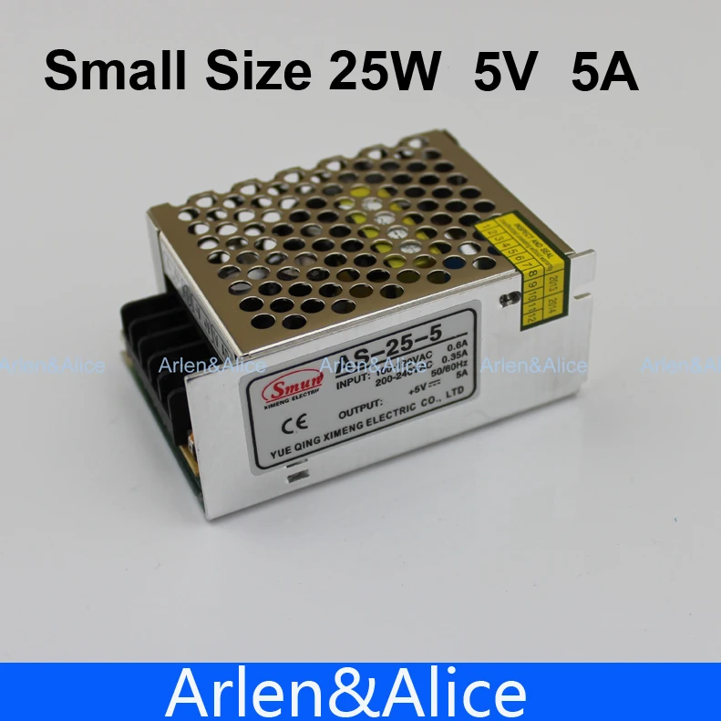 Блок питания для светодиодной ленты 25 Вт 5 В А|power supply for toshiba|power plug insupplies mosaic |