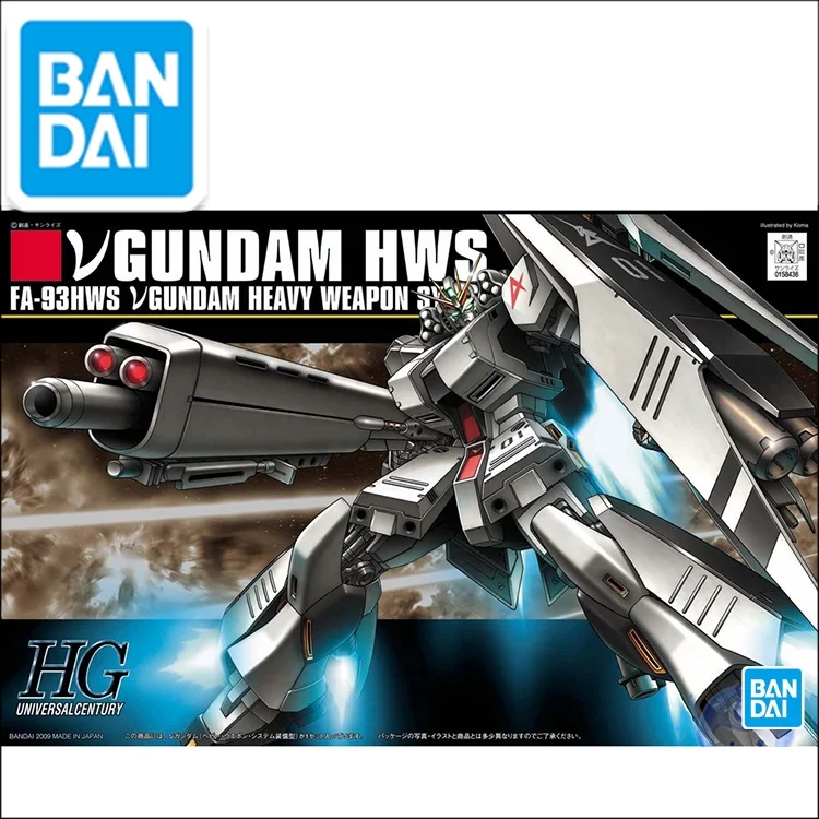 Gundam Модель HG 1/144 RX 93 Hi V NU ГВС воина гундама готов PLEAYER один Броня Unchained мобильный