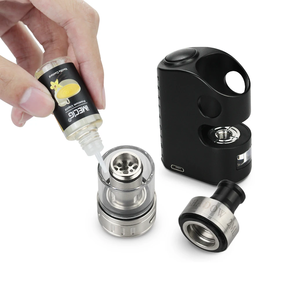 Teslacigs мини поле mod электронная сигарета испаритель VAPE комплект 40 Вт TC LED Экран 18650