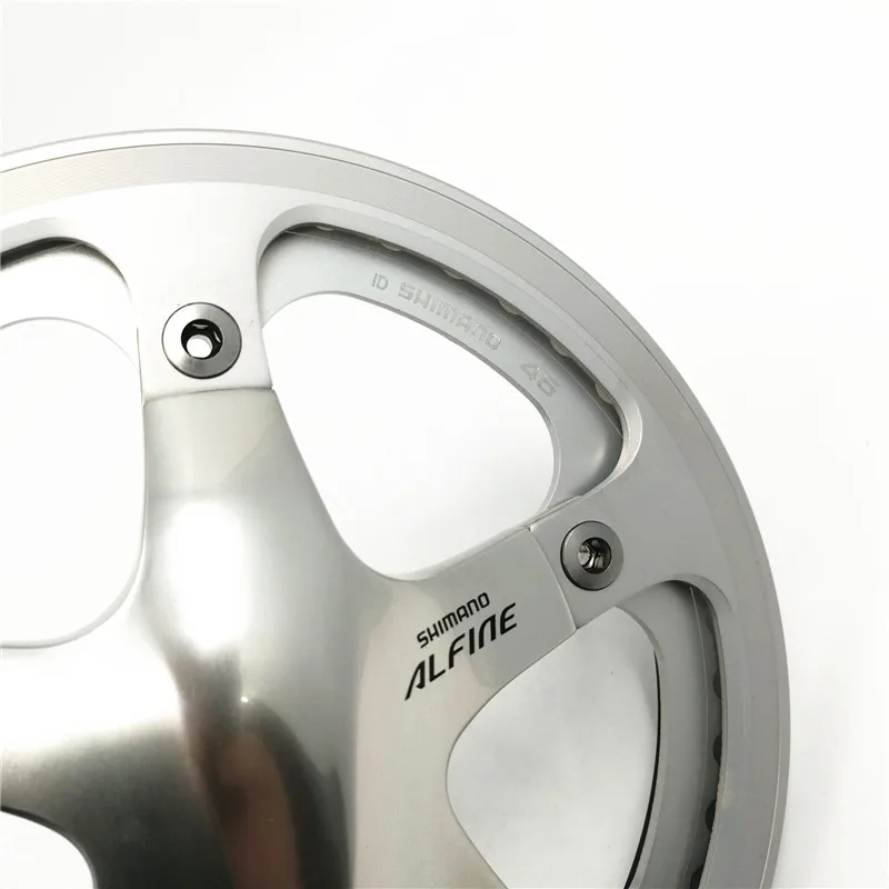 SHIMANO ALFINE S500 диаметра окружности болтов (BCD 130 мм 45 T передняя Звездочка 170 рукоятки с