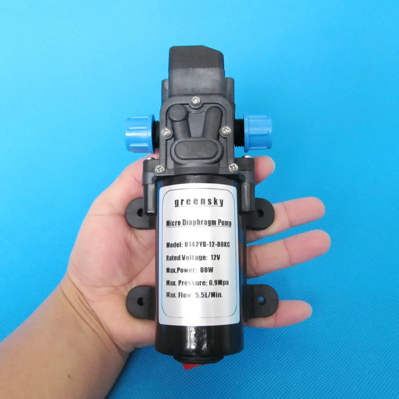 Л/мин 8 м Диапазон постоянного тока 80 Вт комплекты для монтажа на автомобиле насос