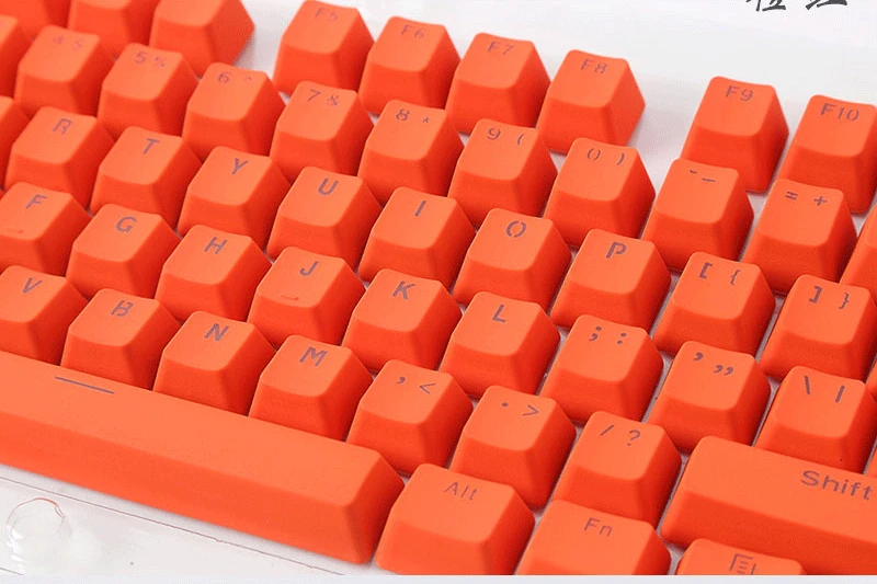 [HFSECURITY] OEM 104 клавиш с подсветкой PBT колпачки для механической клавиатуры Розовый Оранжевый Синий Зеленый цвет полупрозрачные колпачки для ключей