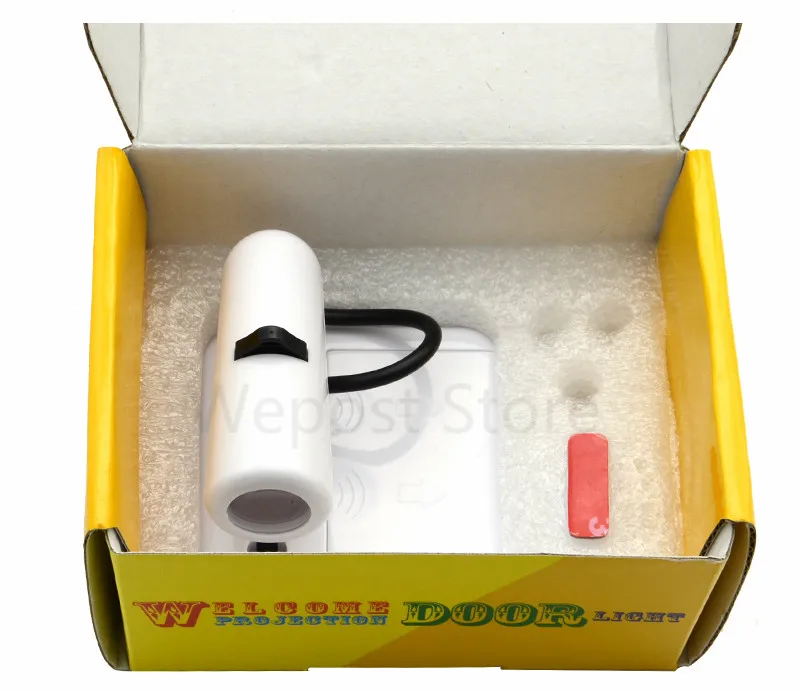 Проекционный беспроводной ночник с логотипом домашний проектор на батарейках