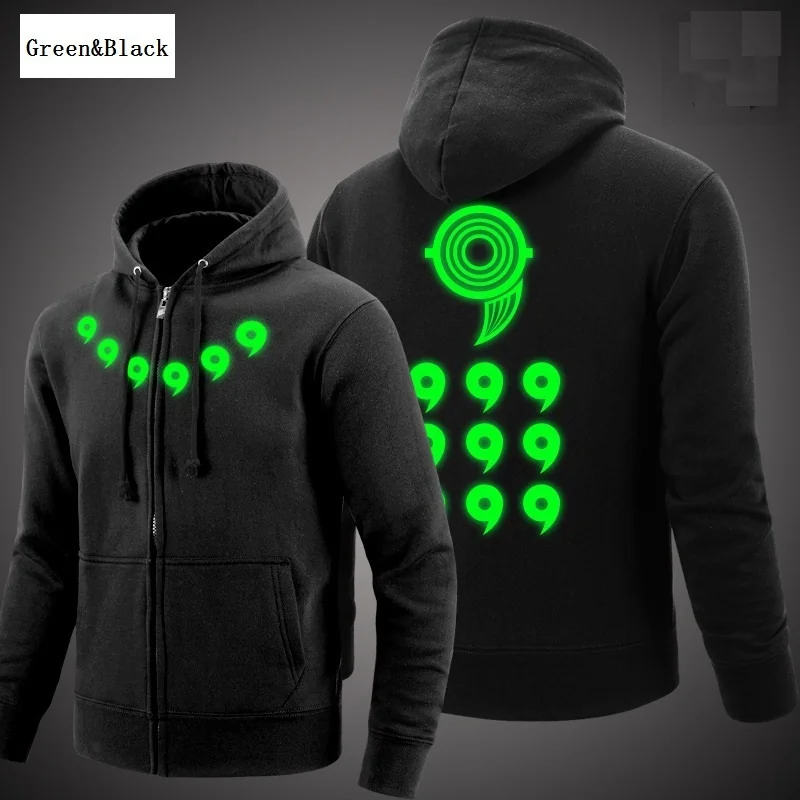 2018 new long-sleeved men's hoodies hot Naruto anime immortal pattern fashion style printing casual comfortable O-neck hoodie | Мужская