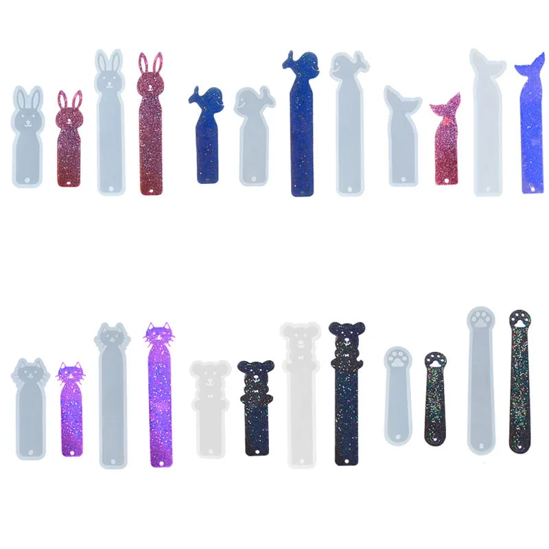 1 шт. закладки &quotКролик&quot силиконовая форма ювелирное изделие кулон для