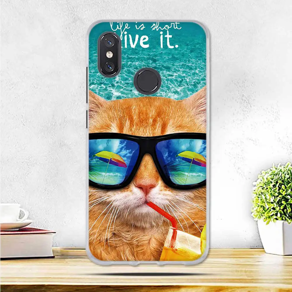 for Xiaomi Mi8 Mi 8 Case Thin TPU Relief Back Cover For Mi8/mi8 Explorer Soft Silicon Phone Bags | Мобильные телефоны и