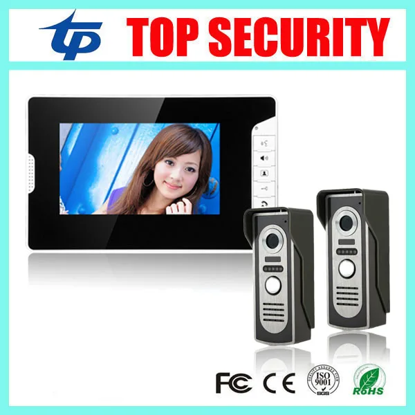 Новое поступление 7 &quotцветной видеодомофон проводной деревенский дверной