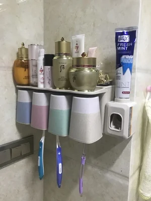 Набор аксессуаров для ванной комнаты многофункциональный автоматический